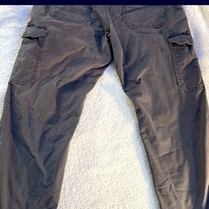 Grey cargo pants